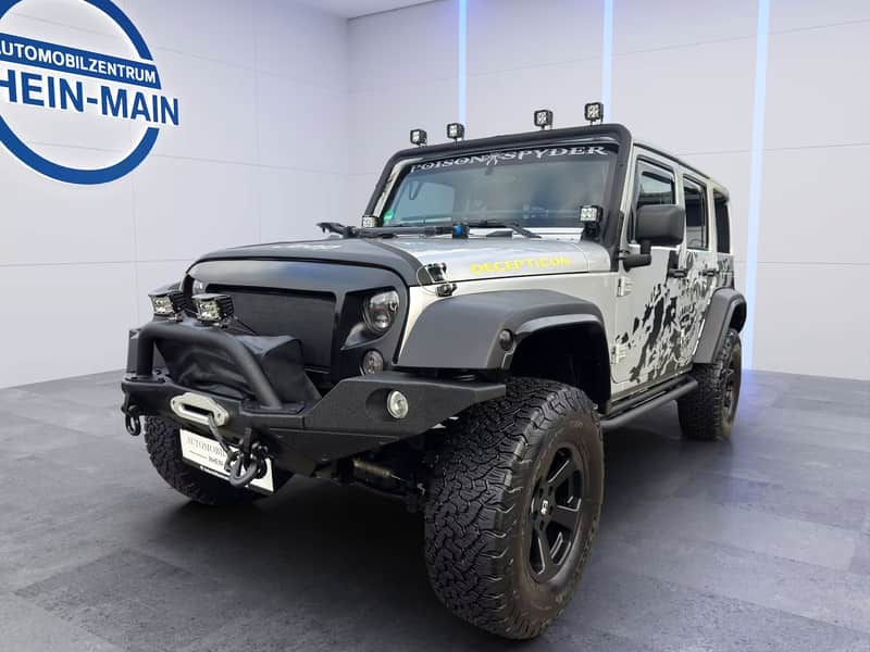 Jeep Wrangler Sonderumbau im Studio des Automobilzentrums Rhein-Main
