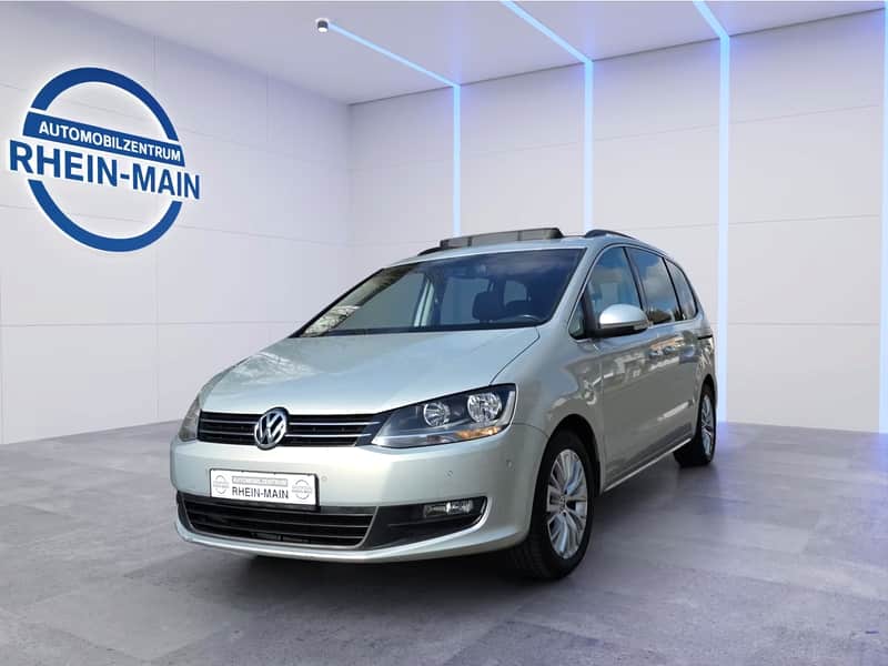 VW Sharan Panorama im Studio des Automobilzentrums Rhein-Main