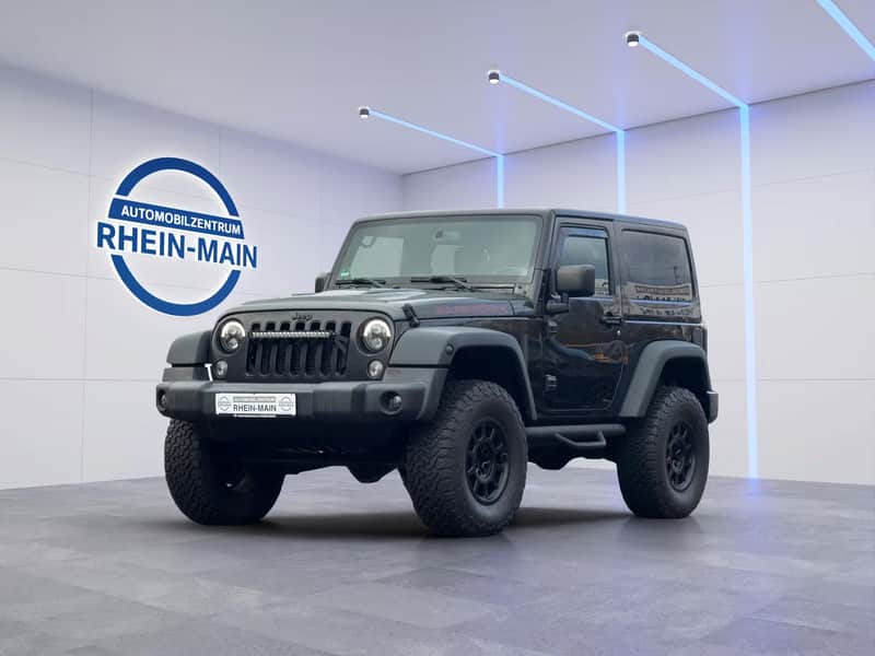 Jeep Wrangler Rubicon AEV im Studio des Automobilzentrums Rhein-Main