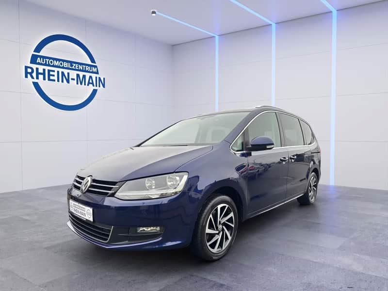 VW Sharan Join 7-Sitzer im Studio des Automobilzentrums Rhein-Main